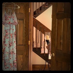 Princess Vera Wang floral dress.